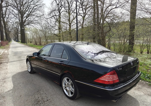 Mercedes-Benz Klasa S cena 150000 przebieg: 52950, rok produkcji 2002 z Mosina małe 497